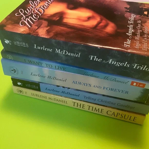 🎉2/30 Set of 5 Romance Grief Books 8 YA Novels Lurlene McDaniel Angels Trilogy - Picture 7 of 8